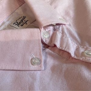 Original Penguin pink Oxford LS shirt